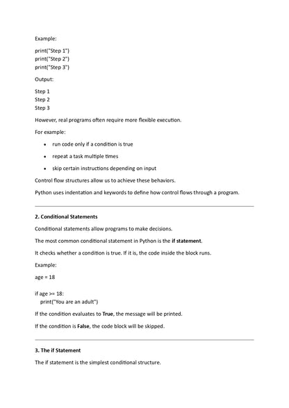 Text document with Python programming language examples on a white background