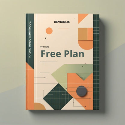 Book cover with geometric design and text on a gradient background